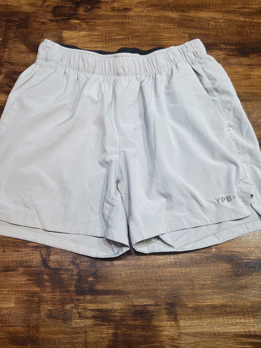 Your Personal Best Gym shorts Grey Small Abercrombie Logo Activewear Preppy